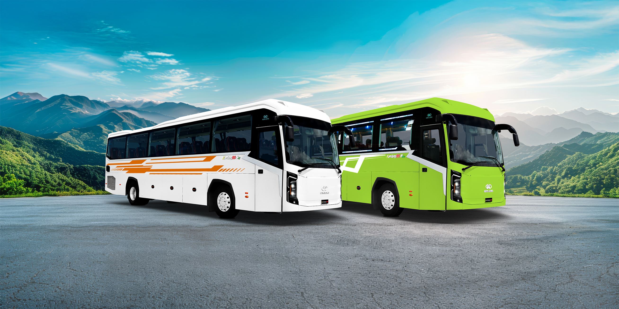 Xe bus ghế ngồi KIMLONG 99