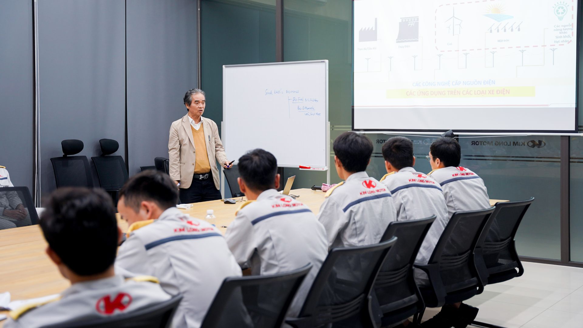 Trong năm 2024, hơn 200 khóa đào tạo, gần 50 chuyên đề cùng hàng ngàn lượt tham gia đã minh chứng cho chiến lược phát triển nguồn nhân lực bền vững tại Khu công nghiệp sản xuất, lắp ráp ô tô KIM LONG MOTOR Huế và các chi nhánh trên toàn quốc.