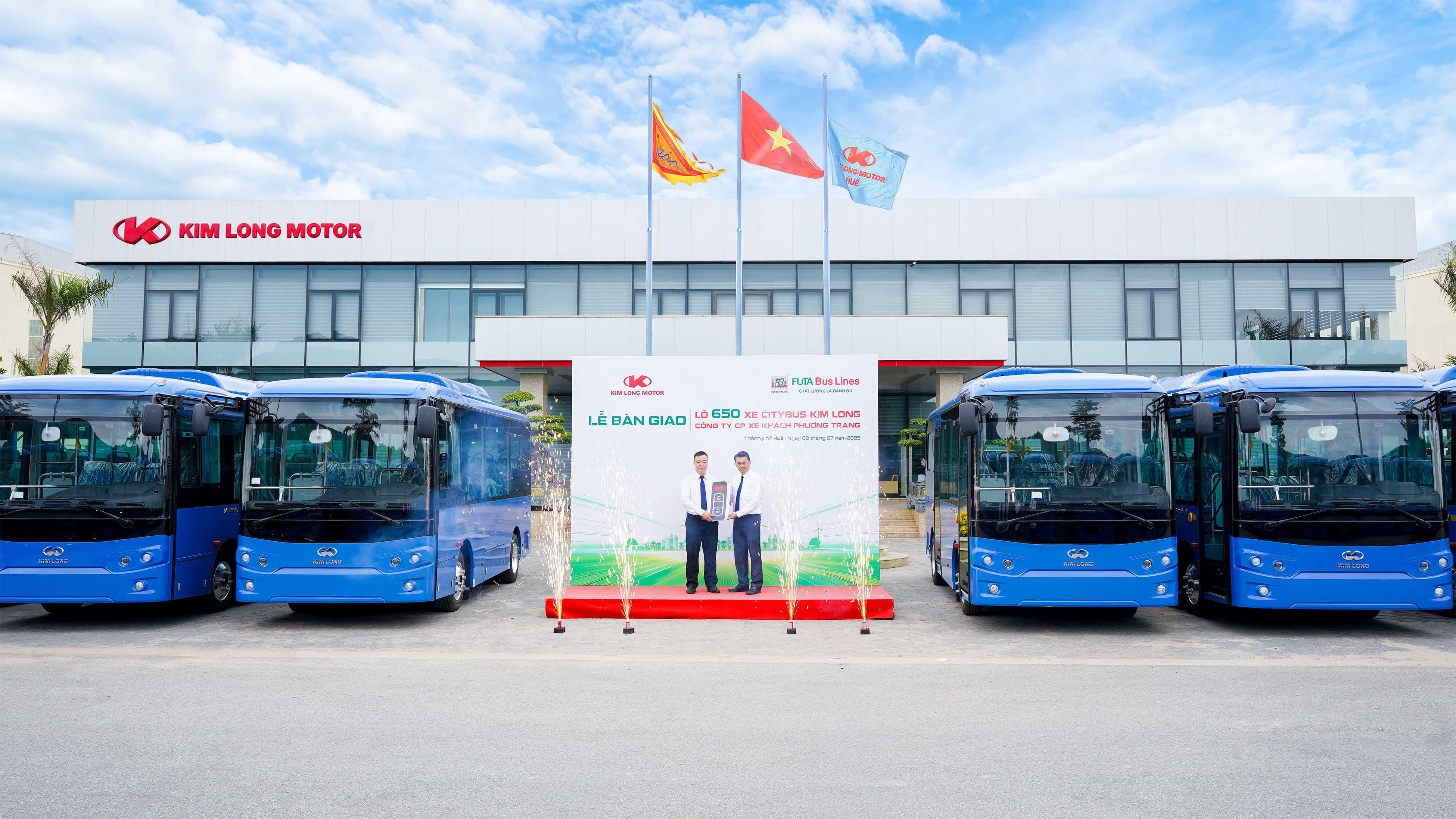 KIM LONG MOTOR 率先为越南城市电动公交树立新标杆
