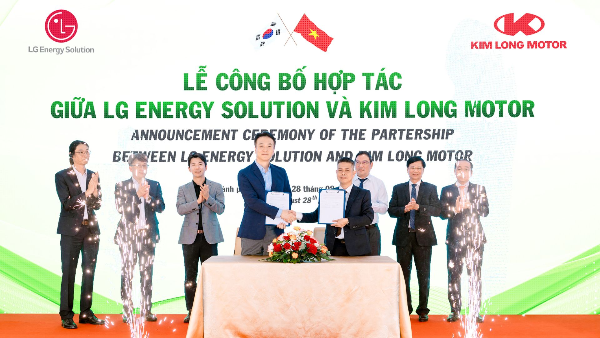 KIM LONG MOTOR VÀ LG ENERGY SOLUTION CHÍNH THỨC CÔNG BỐ HỢP TÁC SẢN XUẤT PIN TẠI VIỆT NAM