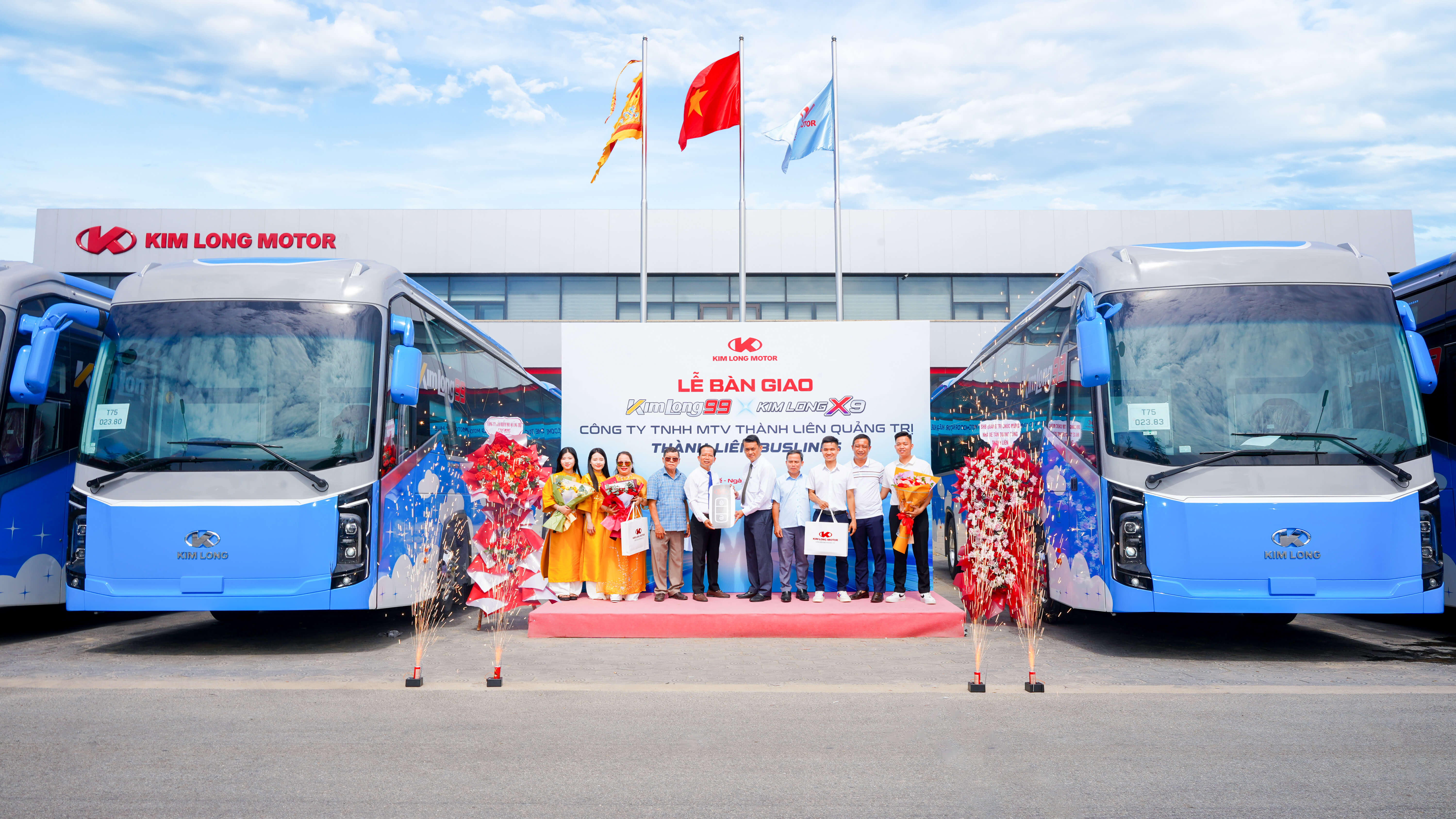 KIM LONG MOTOR ĐỒNG HÀNH CÙNG DOANH NGHIỆP TÂN QUANG DŨNG THÀNH LIÊN VỚI BỘ BA SẢN PHẨM: KIMLONG 99-G22, KIMLONG 99-N47 VÀ KIMLONG X9