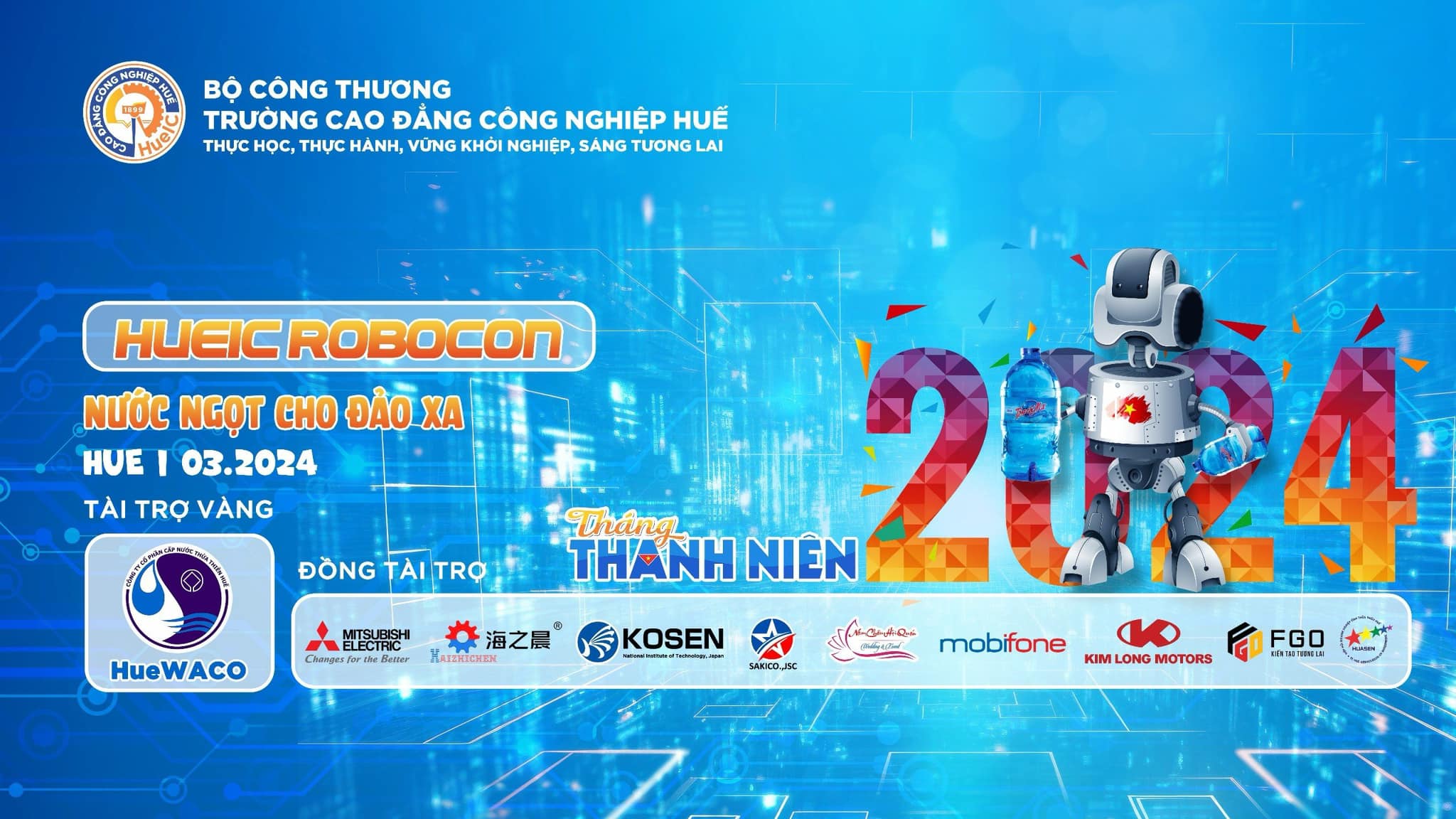 KIM LONG MOTORS ĐỒNG HÀNH CÙNG “HUEIC ROBOCON 2024”